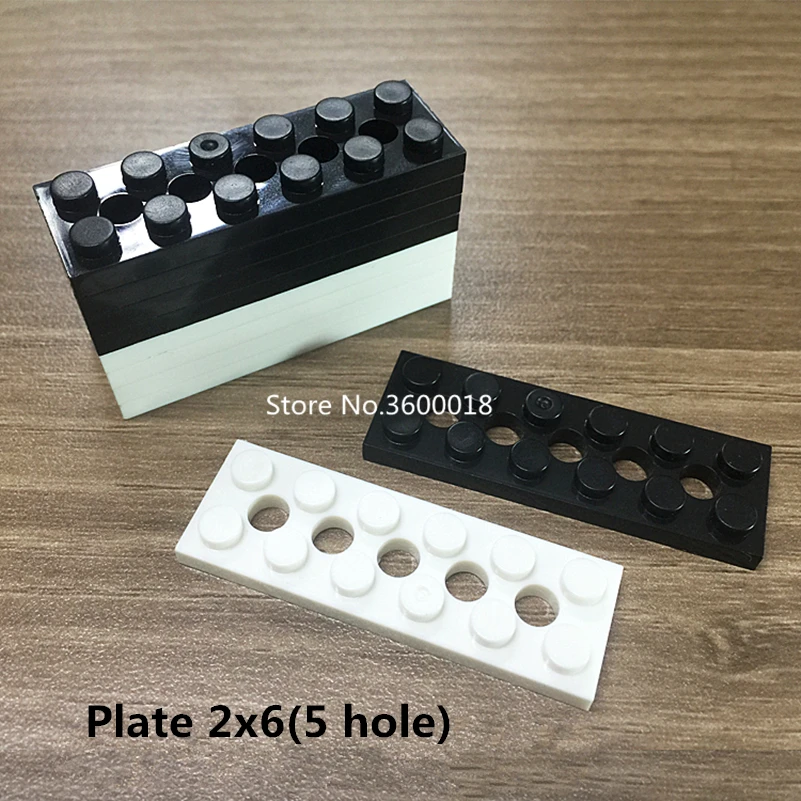 20pcs/lot Decool Technic Plate 2 x 6 with 5 Holes Compatible legos 32001 MOC DIY blocks Bricks parts
20pcs/lot Decool Technic Plate 2 x 6 with 5 Holes Compatible legos 32001 MOC DIY blocks Bricks parts