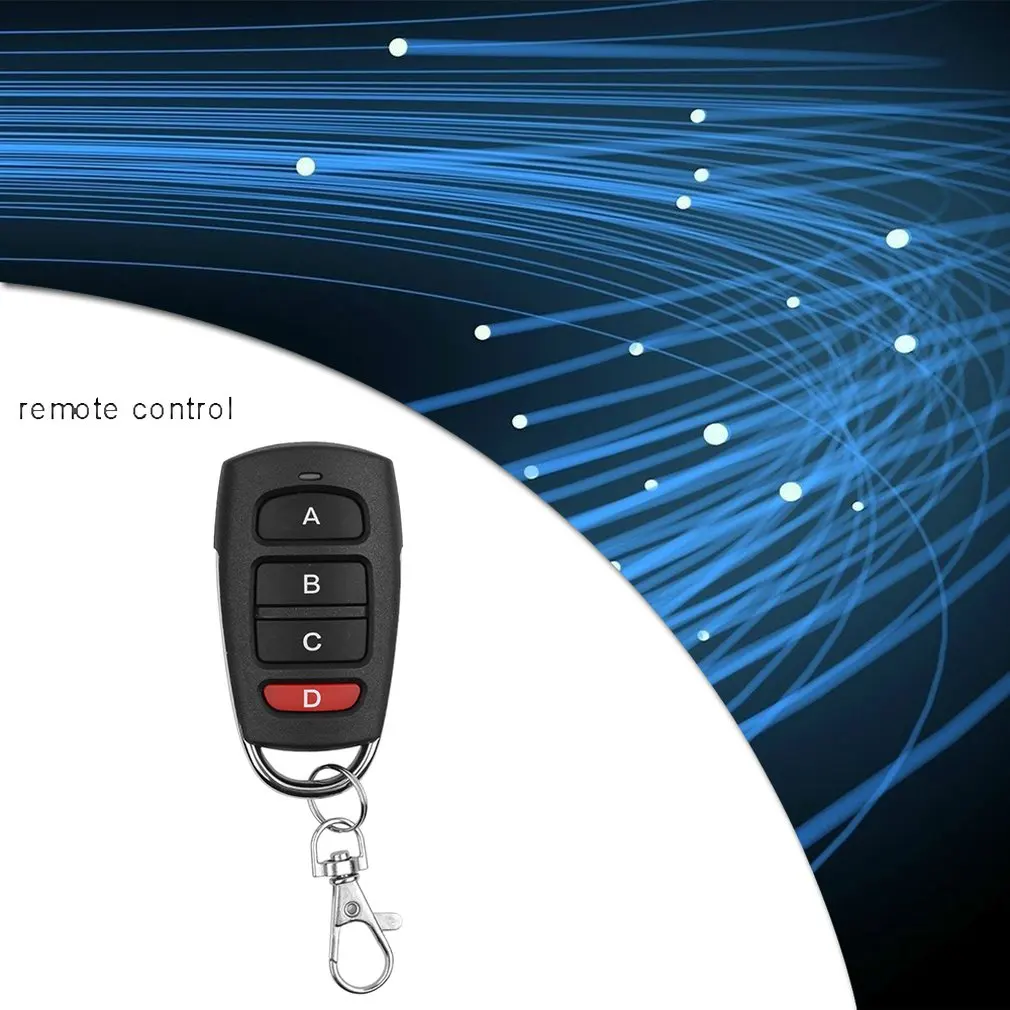 433MHz Universal Wireless Remote Control Metal Copy 4 Buttons Remote Control for Electric Gate Garage Door
433MHz Universal Wireless Remote Control Metal Copy 4 Buttons Remote Control for Electric Gate Garage Door