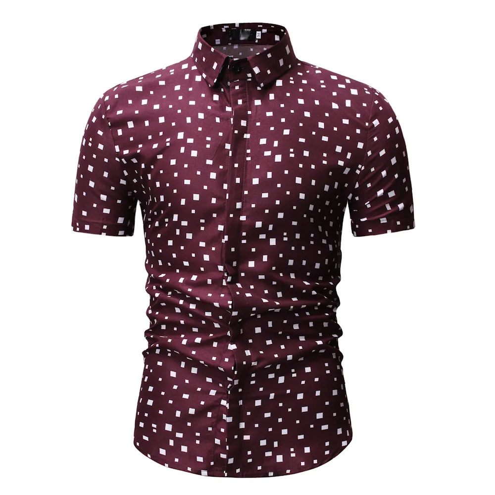 JAYCOSIN 2018 Summer New Pattern European Code Fashion Lattice Printing Short Sleeve Male Lapel Man Leisure Time Pity
JAYCOSIN 2018 Summer New Pattern European Code Fashion Lattice Printing Short Sleeve Male Lapel Man Leisure Time Pity