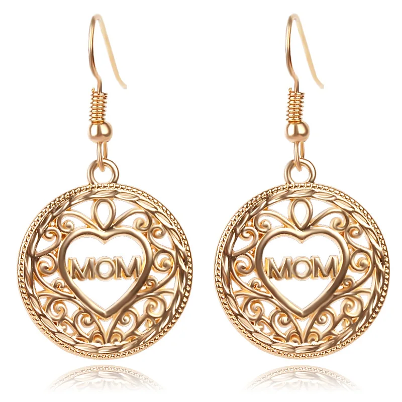 New Gold Color Long Dangle Earrings For Women Letter Hanging Earrings Jewelry Mother's Day Gift
New Gold Color Long Dangle Earrings For Women Letter Hanging Earrings Jewelry Mother's Day Gift