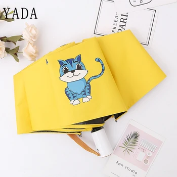 YADA Cute Cartoon Cat Pattern Folding Automatic Umbrella For Women Kids UV Rainproof Protection Parasol Rain Sun Umbrella YD070
YADA Cute Cartoon Cat Pattern Folding Automatic Umbrella For Women Kids UV Rainproof Protection Parasol Rain Sun Umbrella YD070