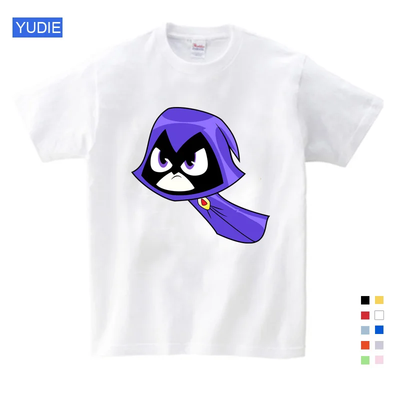 Children The Teen Titans go T shirt Raven cartoon summer Tops Unisex children t-shirts boys girls t-shirts Girls Clothing YUDIE
Children The Teen Titans go T shirt Raven cartoon summer Tops Unisex children t-shirts boys girls t-shirts Girls Clothing YUDIE
