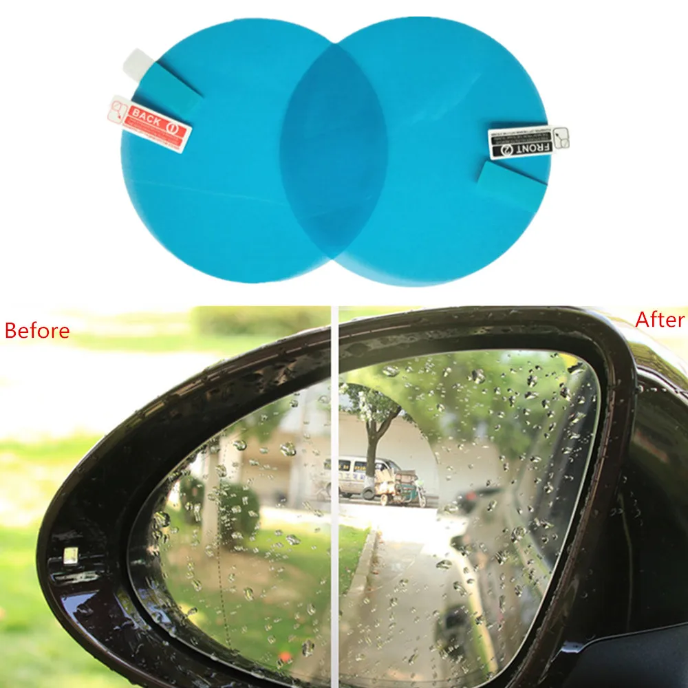 2PCS Car Rearview Mirror Protective Film Anti Fog Window Clear Rainproof Rear View Mirror Protective Soft Film Auto Accessories
2PCS Car Rearview Mirror Protective Film Anti Fog Window Clear Rainproof Rear View Mirror Protective Soft Film Auto Accessories