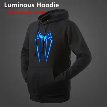 Height 95-185CM Novelty 3D Print Shirt children Luminous Hoodie Spring Autumn Winter Boy Tops Light Clothes spiderman
Height 95-185CM Novelty 3D Print Shirt children Luminous Hoodie Spring Autumn Winter Boy Tops Light Clothes spiderman
