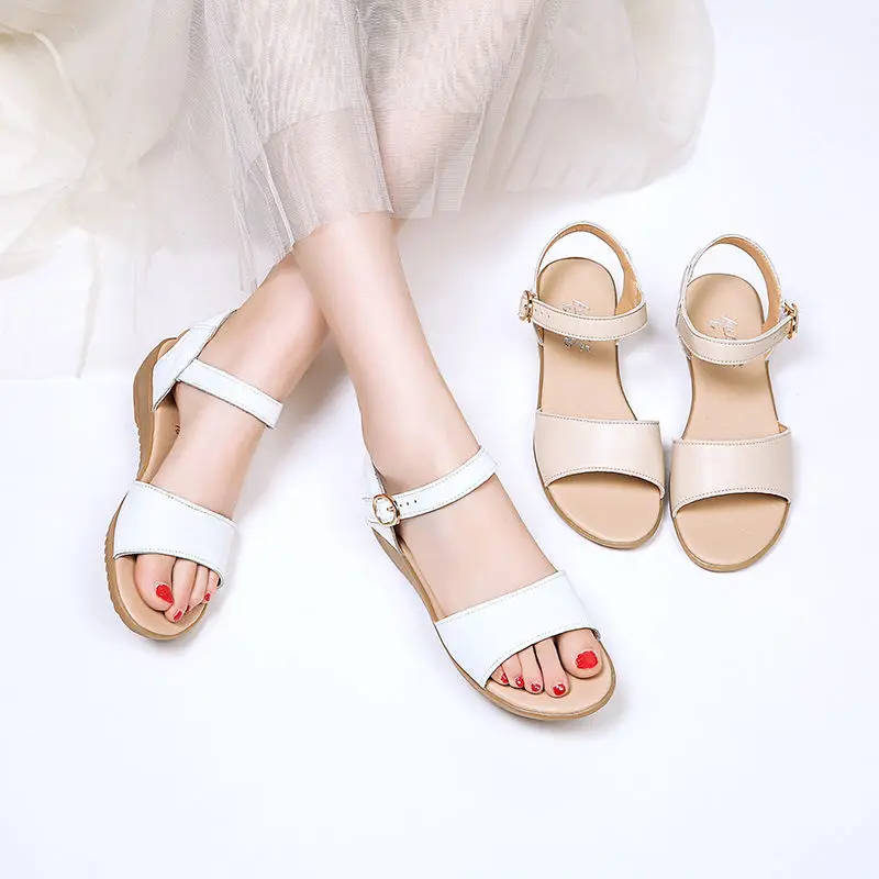 Summer new sandals female Korean version of the fashion wild flat bottom wedge casual simple
Summer new sandals female Korean version of the fashion wild flat bottom wedge casual simple