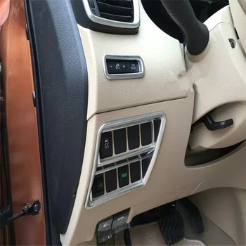 WELKINRY car auto cover for Nissan Qashqai 2014 2015 2016 2017 ABS Chrome console odometer odograph head lamp switch button trim
WELKINRY car auto cover for Nissan Qashqai 2014 2015 2016 2017 ABS Chrome console odometer odograph head lamp switch button trim