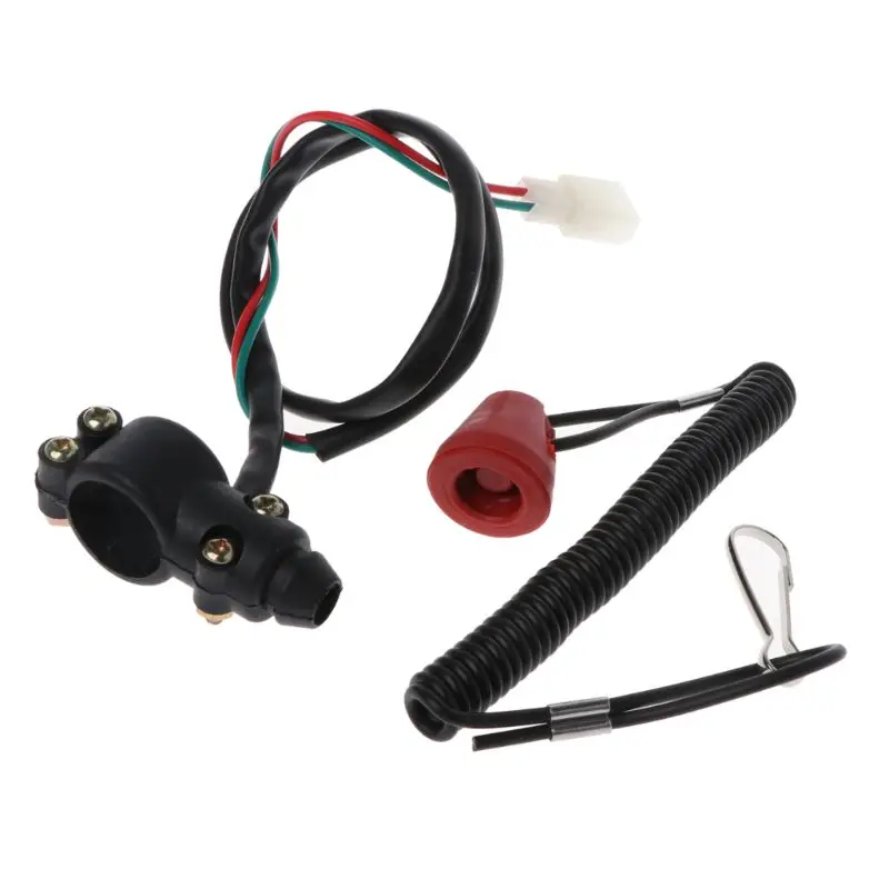 Motorcycle Flameout Switch With Tether Engine Equipment Universal Boat Outboard Safety Replacement Parts Accessories 10166
Motorcycle Flameout Switch With Tether Engine Equipment Universal Boat Outboard Safety Replacement Parts Accessories 10166
