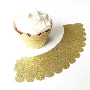 Beautiful gold glitter bling Cupcake Toppers holders containers party bridal baby Shower birthday wedding cake decoration BT008
Beautiful gold glitter bling Cupcake Toppers holders containers party bridal baby Shower birthday wedding cake decoration BT008