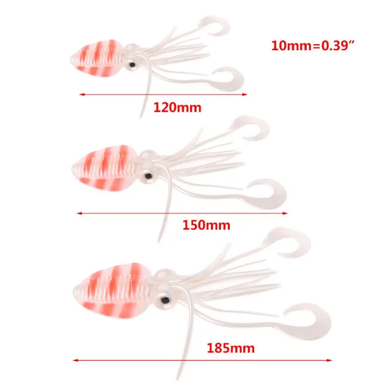 Two-color Simulation Squid Soft Baits Fish Killer Fishing Lure Trolling Saltwater Bait Lures Fishing Supplies
Two-color Simulation Squid Soft Baits Fish Killer Fishing Lure Trolling Saltwater Bait Lures Fishing Supplies