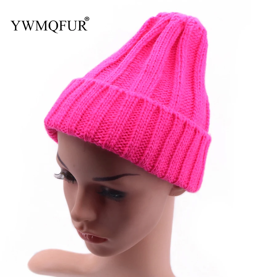 Autumn Winter Women's Knitted Hat Warm Lady Fluorescent color Skullies Hats Female Beanie Caps Girl Gorro Ski Bonnet 2019 New
Autumn Winter Women's Knitted Hat Warm Lady Fluorescent color Skullies Hats Female Beanie Caps Girl Gorro Ski Bonnet 2019 New