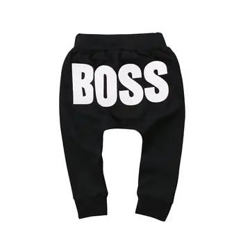 2018 Fashion Toddler Cute Kids Baby Boy Girl Printed Clothes Letter Boss Elastic Harem Pants Toddler Trousers
2018 Fashion Toddler Cute Kids Baby Boy Girl Printed Clothes Letter Boss Elastic Harem Pants Toddler Trousers