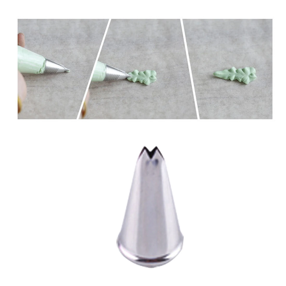 Pop 1 PC Leaves Nozzle Stainless Steel Icing Piping Nozzle Pastry Tips Cake Decor Tool
Pop 1 PC Leaves Nozzle Stainless Steel Icing Piping Nozzle Pastry Tips Cake Decor Tool