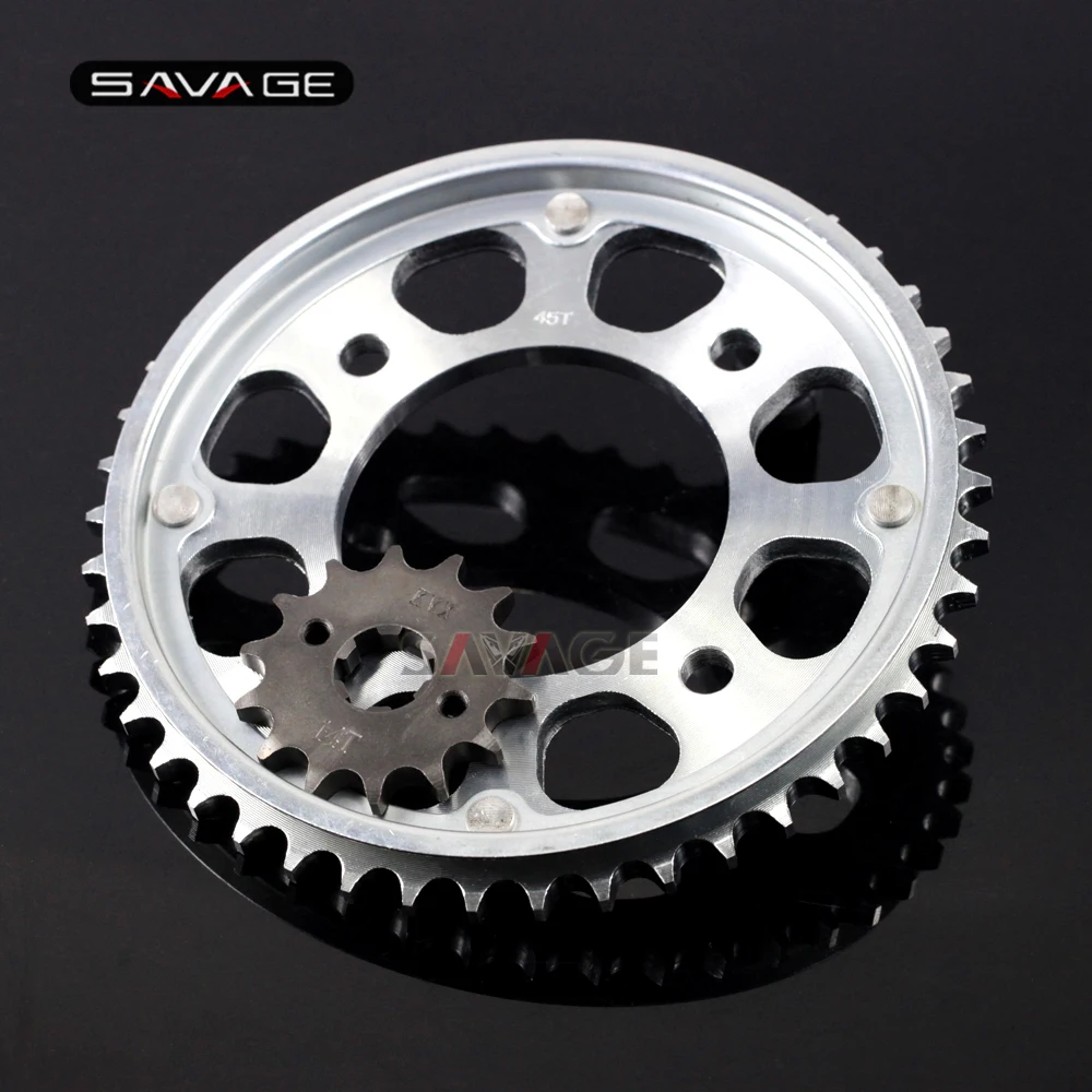 For HONDA CB190R CB190X CBF190R 2016-2017 Motorcycle Accessories 45T Rear Chain Sprocket & 14T Front Sprocket 428 Gears Kit
For HONDA CB190R CB190X CBF190R 2016-2017 Motorcycle Accessories 45T Rear Chain Sprocket & 14T Front Sprocket 428 Gears Kit