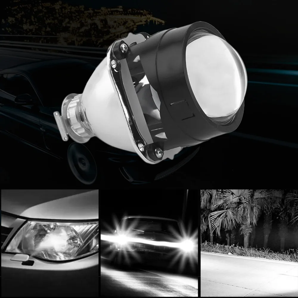 2018 New Styling 2.5 Inch Universal Headlamp Double Optical Lens Xenon Projector Lens Lamp Lossless Installation Headlight Lamp
2018 New Styling 2.5 Inch Universal Headlamp Double Optical Lens Xenon Projector Lens Lamp Lossless Installation Headlight Lamp