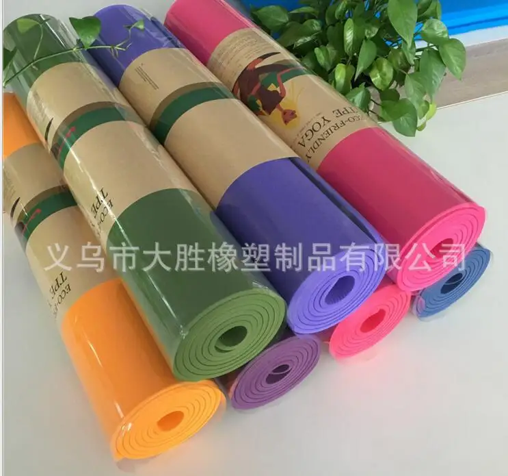 12pcs/lot Eco-friendly TPE yoga mat'sThick Exercise Fitness Physio Pilates Gym Mats 183*61*0.6cm PROFFESSIONAL QUALITY
12pcs/lot Eco-friendly TPE yoga mat'sThick Exercise Fitness Physio Pilates Gym Mats 183*61*0.6cm PROFFESSIONAL QUALITY