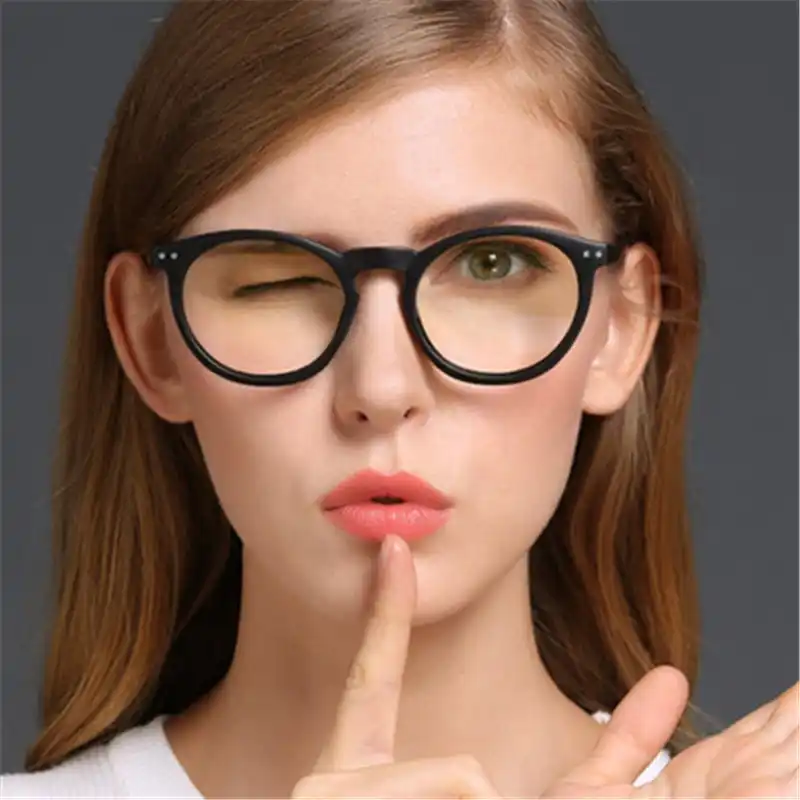 Tongue glasses retro office