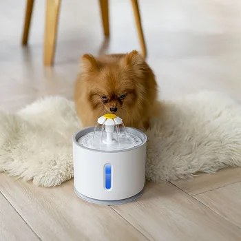 Pet Smart LED Light Water Dispenser Feeder for Pet Drinking Water Shortage Automatic Power Off USB Connector
Pet Smart LED Light Water Dispenser Feeder for Pet Drinking Water Shortage Automatic Power Off USB Connector