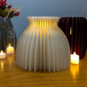 NICROLANDEE Shiny Luxurious Romantic Beautiful Paper Vase Party Decor DIY Home Party
NICROLANDEE Shiny Luxurious Romantic Beautiful Paper Vase Party Decor DIY Home Party