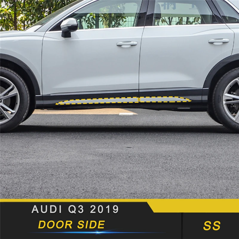 For Audi Q3 F3 2019 Car Styling Door Gate Side Decoration Sill Cover Frame Trim Sticker Chrome Exterior Accessories
For Audi Q3 F3 2019 Car Styling Door Gate Side Decoration Sill Cover Frame Trim Sticker Chrome Exterior Accessories