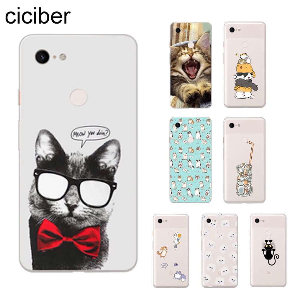 ciciber Lovely Cat Animal Phone Cases For Google Pixel 3 2 XL Soft Silicone TPU Back Cover for Pixel 3XL 2XL Fundas Coque Shell
ciciber Lovely Cat Animal Phone Cases For Google Pixel 3 2 XL Soft Silicone TPU Back Cover for Pixel 3XL 2XL Fundas Coque Shell