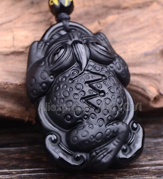 Drop Shipping Beautiful Handwork Natural Black Obsidian Carved Chinese Large PiXiu Lucky Pendant + Beads Necklace Jewelry
Drop Shipping Beautiful Handwork Natural Black Obsidian Carved Chinese Large PiXiu Lucky Pendant + Beads Necklace Jewelry