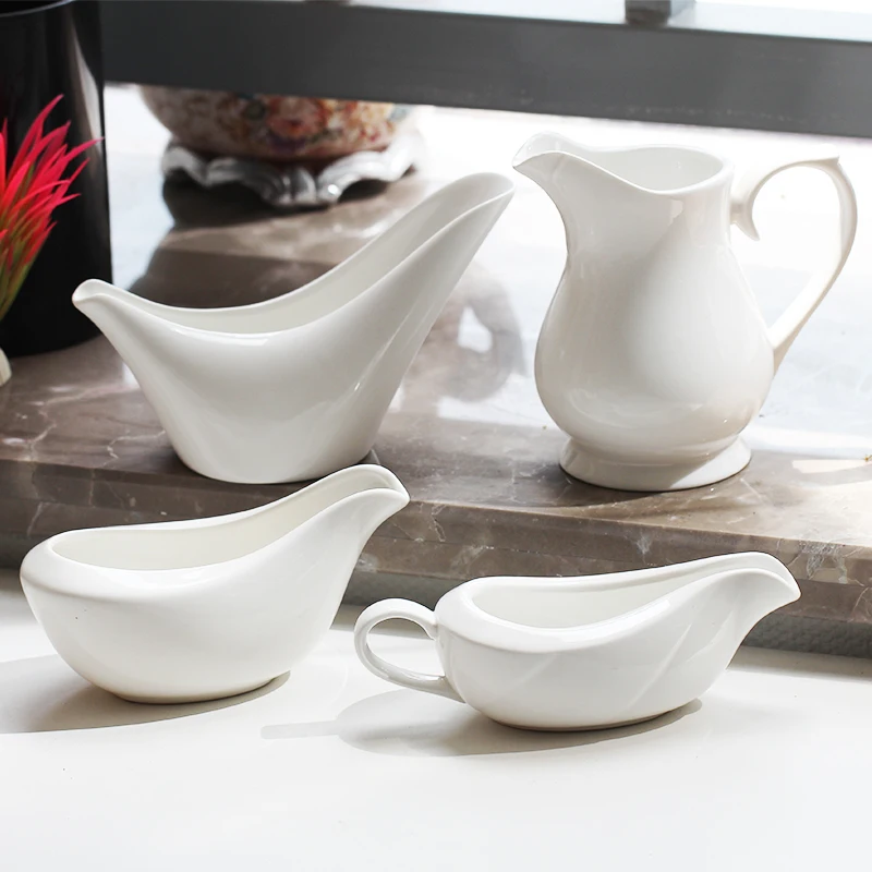 4 Style Milk Jugs Steak Gravy Boats Sauce Bucket Container Plate Tableware Coffee Accessories
4 Style Milk Jugs Steak Gravy Boats Sauce Bucket Container Plate Tableware Coffee Accessories