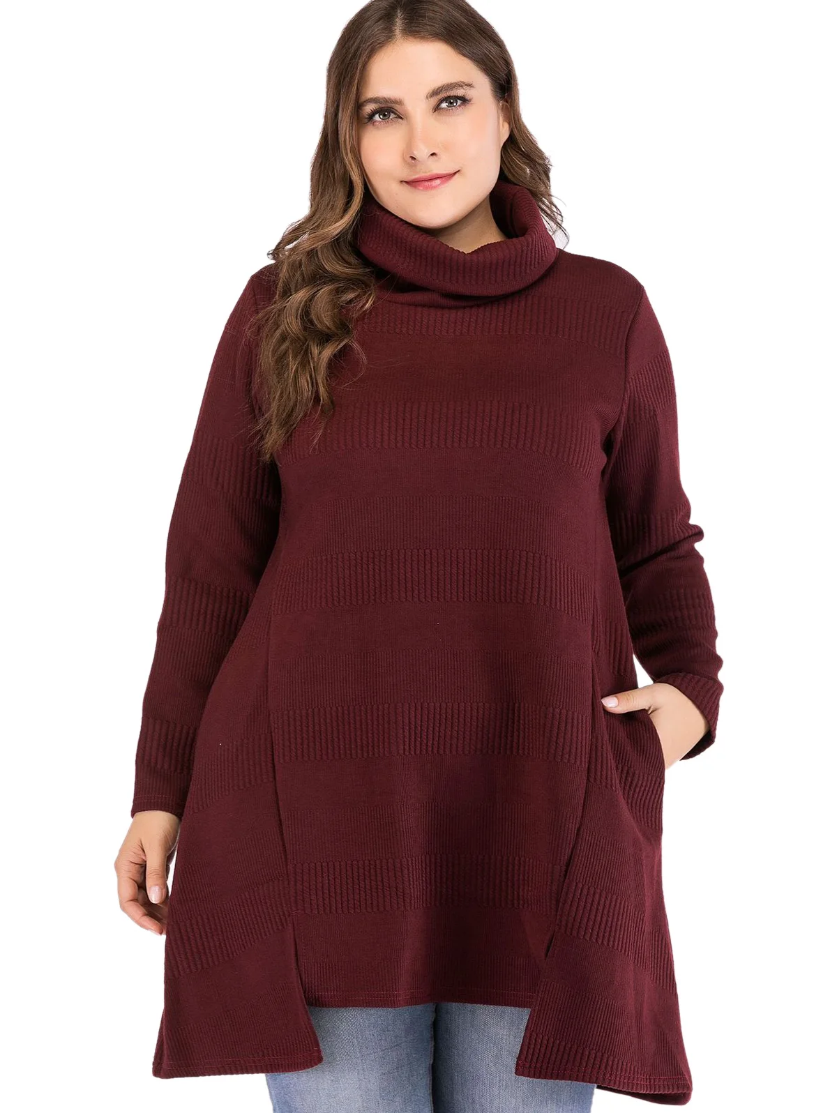 Wipalo Plus Size 2Xl 3Xl Autumn Winter Turtleneck Sweater Knitting Pullover Warm Jumper Asymmetrical Knitted Sweaters
Wipalo Plus Size 2Xl 3Xl Autumn Winter Turtleneck Sweater Knitting Pullover Warm Jumper Asymmetrical Knitted Sweaters
