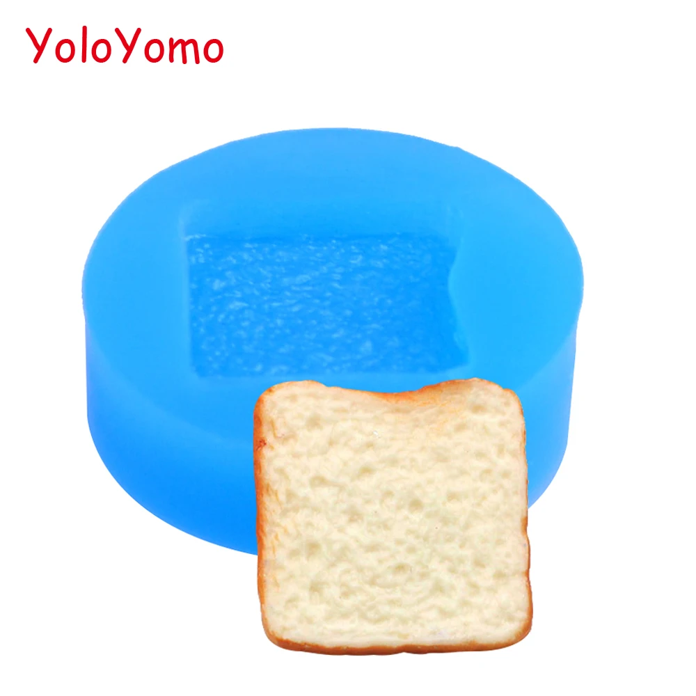 G083YL Bread Slice Silicone Fondant Mold - Chocolate Fondant Candy Charms Mould, Air Dry Polymer Clay Mold
G083YL Bread Slice Silicone Fondant Mold - Chocolate Fondant Candy Charms Mould, Air Dry Polymer Clay Mold
