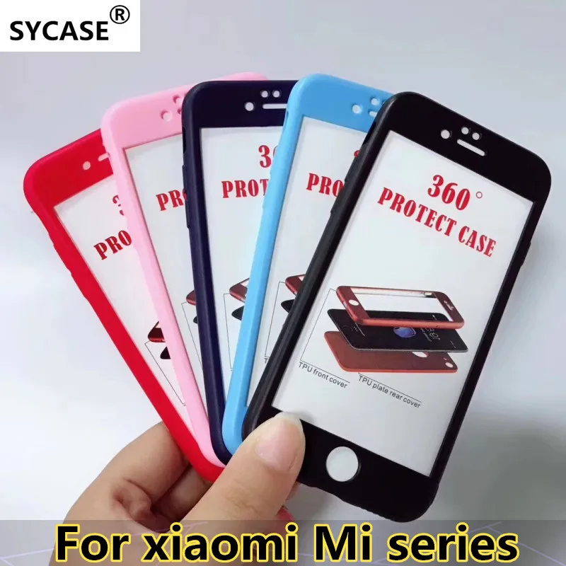 SYCASE Luxury Soft TPU 360 Full Cover phone case For Xiaomi mi 5X 6X 6 8 8SE F1 A1 A2 Note 3 case All inclusive protective case
SYCASE Luxury Soft TPU 360 Full Cover phone case For Xiaomi mi 5X 6X 6 8 8SE F1 A1 A2 Note 3 case All inclusive protective case