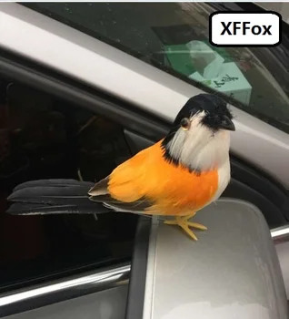 cute real life turned bird model foam&feather simulation orange&black bird toy gift about 13cm xf0634
cute real life turned bird model foam&feather simulation orange&black bird toy gift about 13cm xf0634
