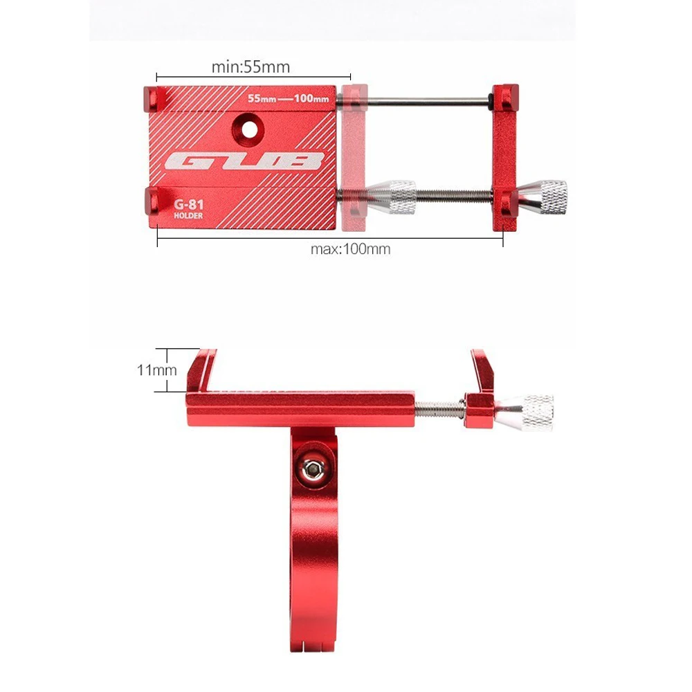 GUB G81 G 81 Алюминий велосипедный держатель для телефона смартфонов 3 5 6 2 дюймов