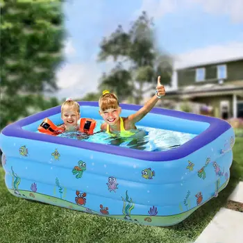 Portable Pools For Kids Inflatable Bathtub Baby Rectangular Swimming Pool Blow Up Kid Pools Hard Plastic Water Toys For Outdoor
Portable Pools For Kids Inflatable Bathtub Baby Rectangular Swimming Pool Blow Up Kid Pools Hard Plastic Water Toys For Outdoor