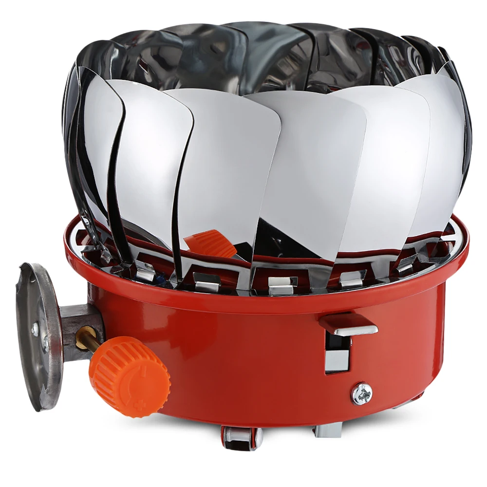 Outdoor Camping Stove Portable Snap-Type Lotus Burner Camping Gas Stove For Travelling Camping Hiking Picnics
Outdoor Camping Stove Portable Snap-Type Lotus Burner Camping Gas Stove For Travelling Camping Hiking Picnics