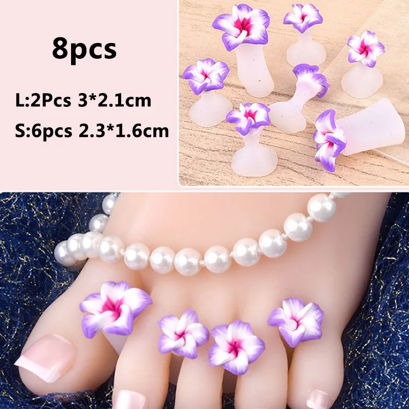 Sale 8pcs/Set New Design Nail Silicone Fingers Daisy Drops Rhinestones Manicure Tools Toe Separator
Sale 8pcs/Set New Design Nail Silicone Fingers Daisy Drops Rhinestones Manicure Tools Toe Separator