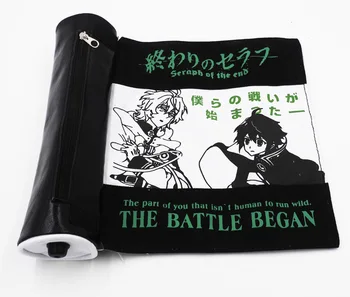 1pc 9.8"/25cm Japanese Anime Seraph of the end Mikaela Hyakuya And Yuichiro Hyakuya Canvas+PU Scroll Bag
1pc 9.8"/25cm Japanese Anime Seraph of the end Mikaela Hyakuya And Yuichiro Hyakuya Canvas+PU Scroll Bag