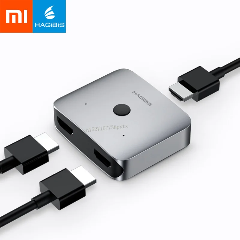 Xiaomi Mijia Two-way HDMI distribution switcher Adapter Converter Adapter 4K Digital to Analog Video Audio For PC Laptop Tablet
Xiaomi Mijia Two-way HDMI distribution switcher Adapter Converter Adapter 4K Digital to Analog Video Audio For PC Laptop Tablet