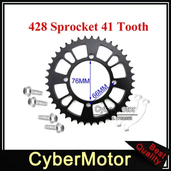 Rear Chain Sprocket 428 76mm 41 Tooth For Chinese Pit Dirt Bike Motorcycle YCF Thumpstar XR CRF 50 KLX110 SSR Pitmotards
Rear Chain Sprocket 428 76mm 41 Tooth For Chinese Pit Dirt Bike Motorcycle YCF Thumpstar XR CRF 50 KLX110 SSR Pitmotards