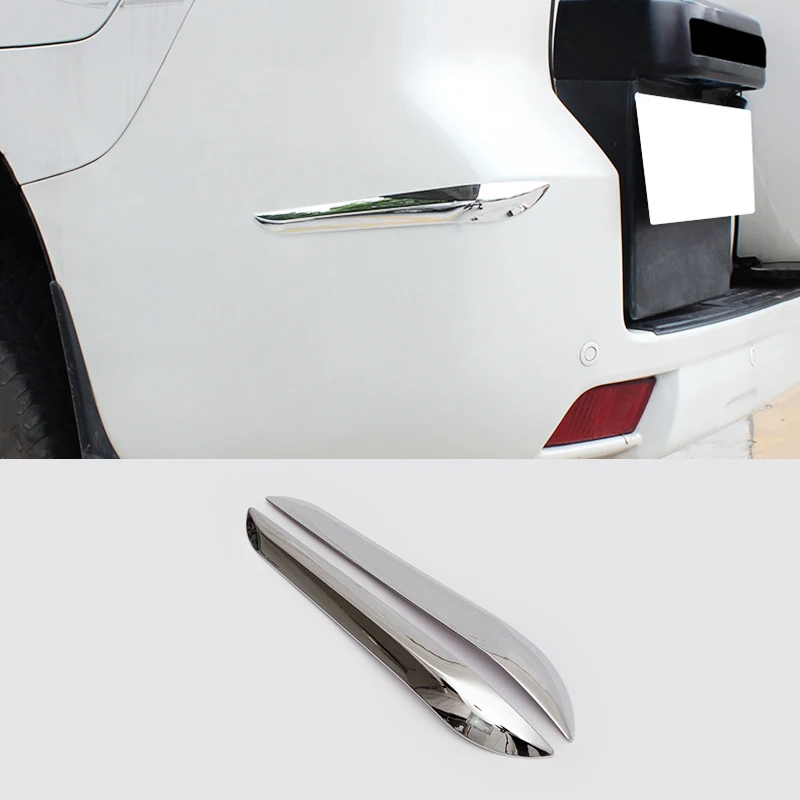 For Toyota Land Cruiser 150 Prado LC150 FJ150 2010-2017 ABS Plastic Chrome Rear Corner Trim Bumper Guard Styling Accessory
For Toyota Land Cruiser 150 Prado LC150 FJ150 2010-2017 ABS Plastic Chrome Rear Corner Trim Bumper Guard Styling Accessory