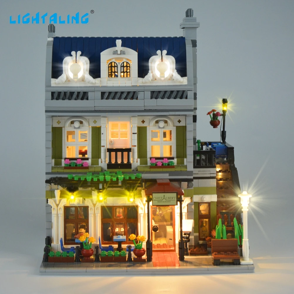 Lightaling LED Street Light Set Compatible with Famous Brand Parisian Restaurant 10243 Creator Decorate Light Kit
Lightaling LED Street Light Set Compatible with Famous Brand Parisian Restaurant 10243 Creator Decorate Light Kit