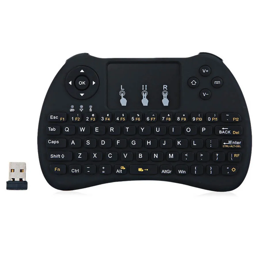 H9 wireless mini keyboard with RGB color backlight (16)