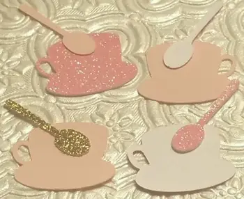 Choose 2 colors Coffee cups on plates & spoon confetti die cuts social reunion Table decor scrapbook Confettis
Choose 2 colors Coffee cups on plates & spoon confetti die cuts social reunion Table decor scrapbook Confettis