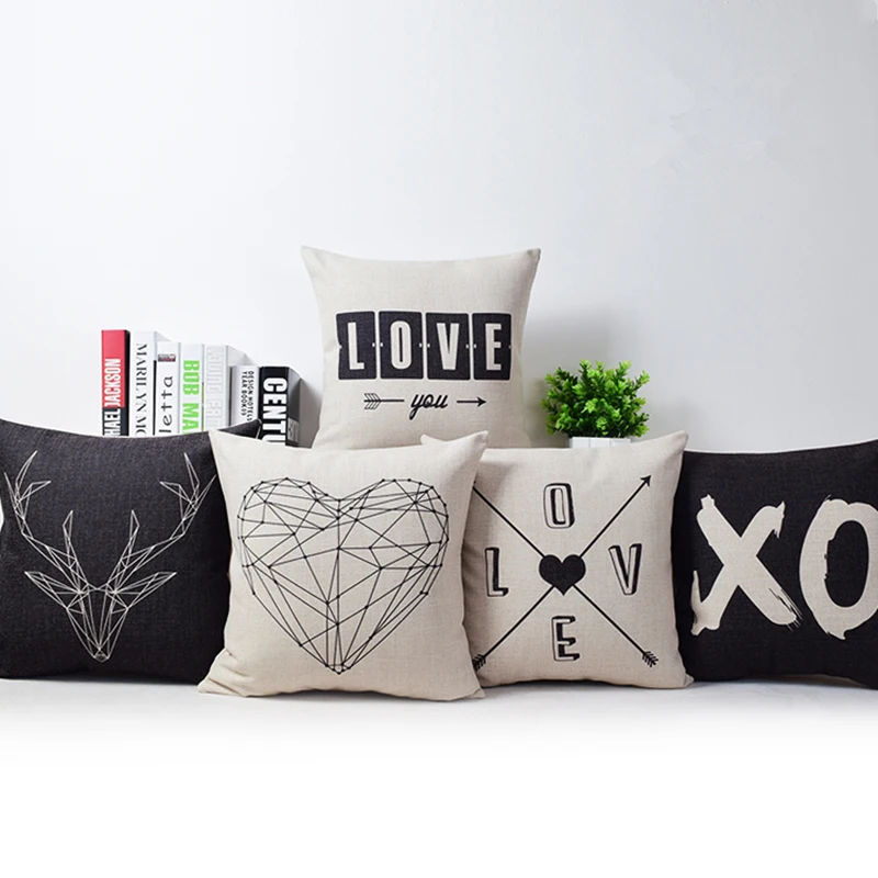 Romantic Modern Simple Beige Love Star Pattern Cushion Deer and Panda Chair Square Throw Pillow Living Home Decorative Art HH030
Romantic Modern Simple Beige Love Star Pattern Cushion Deer and Panda Chair Square Throw Pillow Living Home Decorative Art HH030