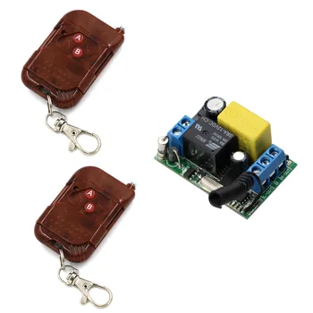 AC 220V Wireless Remote Control Switch 1CH 10A Relay Receiver Transmitter Lamp Light LED Bulb Power Remote Switch
AC 220V Wireless Remote Control Switch 1CH 10A Relay Receiver Transmitter Lamp Light LED Bulb Power Remote Switch
