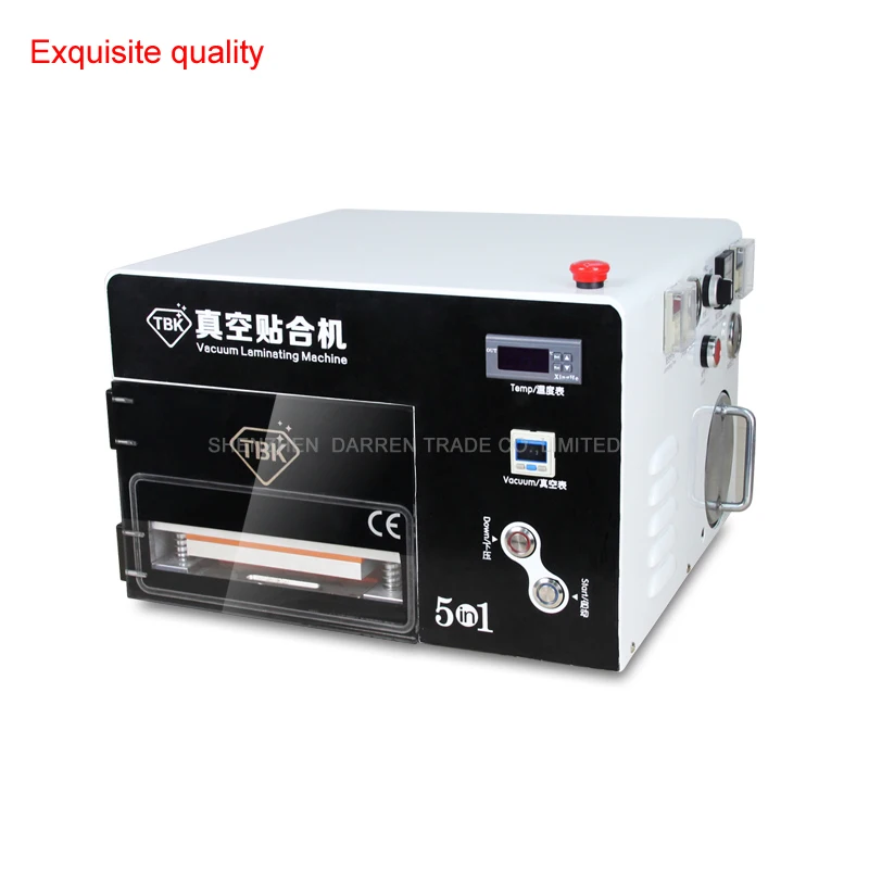 Vacuum Laminator With Built-in Air Compressor & Vacuum Pump & Debubbler TBK 7''LCD Screen OCA Laminating Machine
Vacuum Laminator With Built-in Air Compressor & Vacuum Pump & Debubbler TBK 7''LCD Screen OCA Laminating Machine