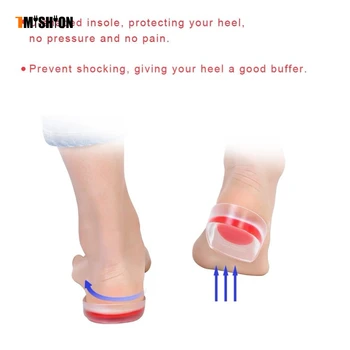 Foot Brace Support Posture Corrector Silicone Gel Insoles Height Increase Foot Orthotic Arch Support Heel Pads Red
Foot Brace Support Posture Corrector Silicone Gel Insoles Height Increase Foot Orthotic Arch Support Heel Pads Red