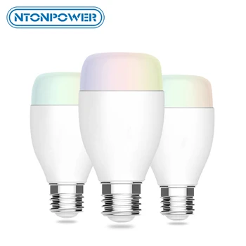 NTONPOWER WiFi Smart LED Bulb Dimmable Light Bulb for Home Timed LEDs Bulb Lamp Compatible with Alexa and Google Assistant BTZ1
NTONPOWER WiFi Smart LED Bulb Dimmable Light Bulb for Home Timed LEDs Bulb Lamp Compatible with Alexa and Google Assistant BTZ1