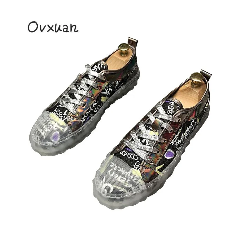 OVXUAN 2020 Men Fashion Casual Loafers Shoes Youth Crystal Trend British Style Mens Luxury Designer Shoes Hip Hop Sneakers Male
OVXUAN 2020 Men Fashion Casual Loafers Shoes Youth Crystal Trend British Style Mens Luxury Designer Shoes Hip Hop Sneakers Male