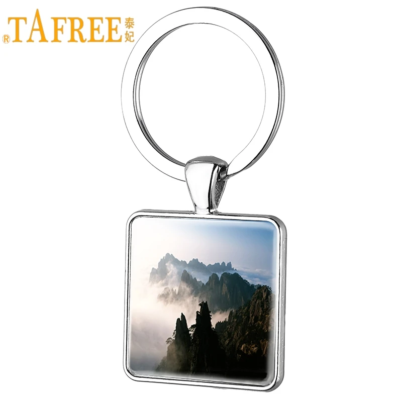 TAFREE New Arrival Lushan Mountain Square Keychain Art Key Ring Glass Cabochon Dome Pendant Jewelry LS27
TAFREE New Arrival Lushan Mountain Square Keychain Art Key Ring Glass Cabochon Dome Pendant Jewelry LS27