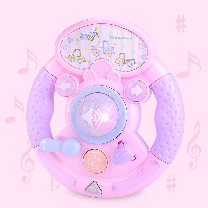 Simulation Car Steering Wheel Piano Early Educational Music Toys for Kids Children's Infant Musical Instruments Games Gifts
Simulation Car Steering Wheel Piano Early Educational Music Toys for Kids Children's Infant Musical Instruments Games Gifts