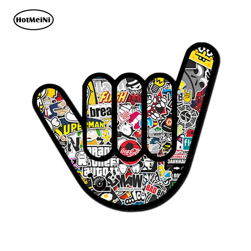 Hotmeini Car Styling Car Sticker Sticker Bomb Hand Sticker Bike Helmet Quad Skate Car Laptop Decal Waterproof 3D Decal13*10 cm
Hotmeini Car Styling Car Sticker Sticker Bomb Hand Sticker Bike Helmet Quad Skate Car Laptop Decal Waterproof 3D Decal13*10 cm
